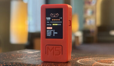 Claude ESP32-S3 desk companion Desktop Buddy on M5StickC Plus