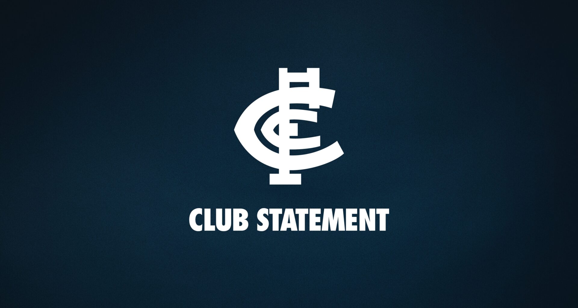 Club statement