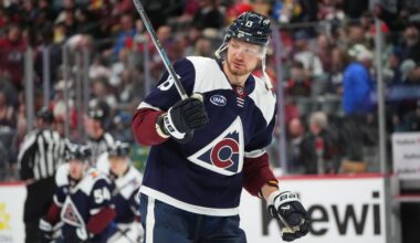 Avalanche's Valeri Nichushkin out for Game 4 vs. Golden Knights