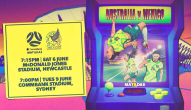 CommBank Matildas to host Mexico in two match series this June