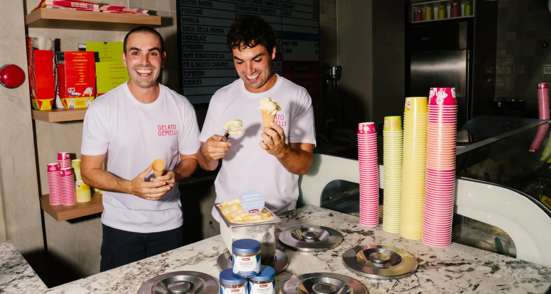 Free Scoops of Gelato Gemelli x Swisse in Gold Coast in May