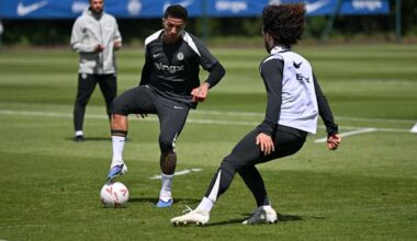 Training gallery: Working towards Wembley | News | Official Site