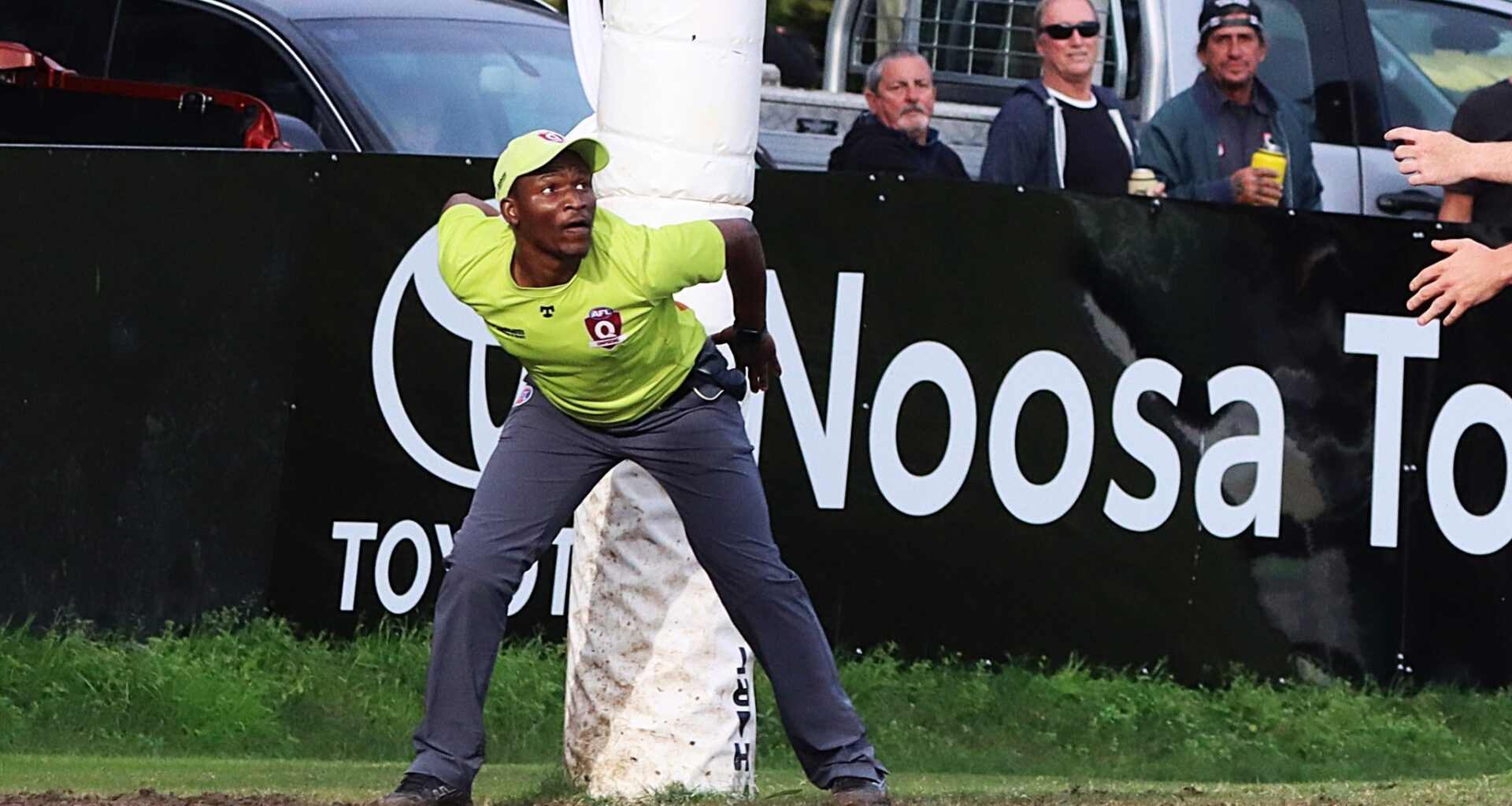 Umpire Elize Mwandu’s unlikely path to the big stage