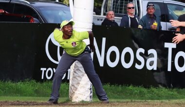 Umpire Elize Mwandu’s unlikely path to the big stage
