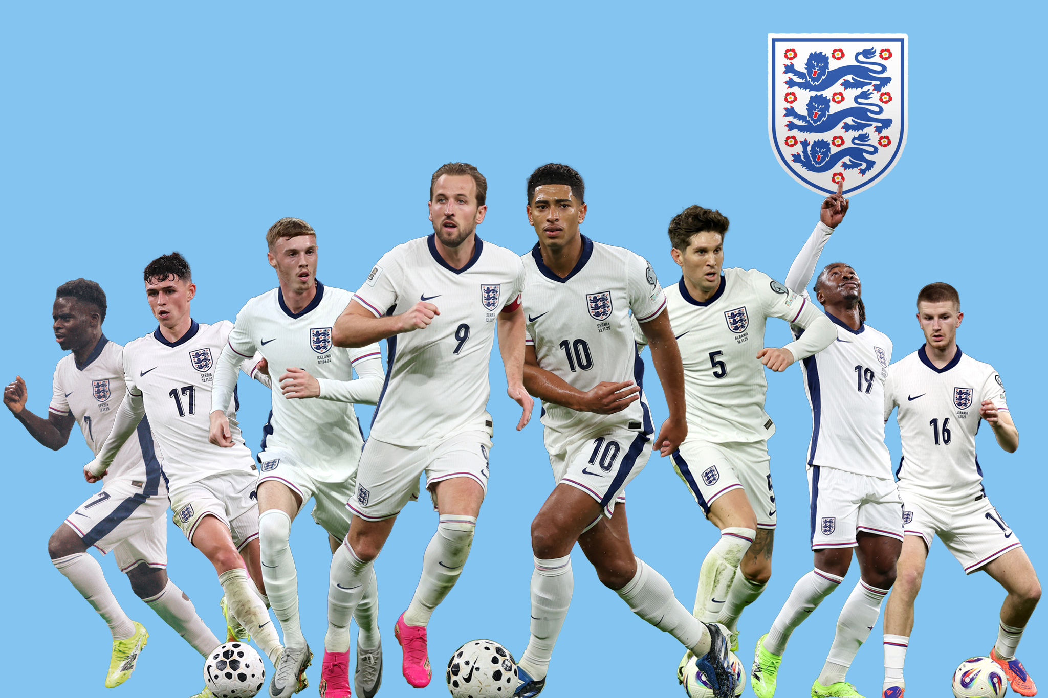 England will take a 26-player squad to the 2026 World Cup