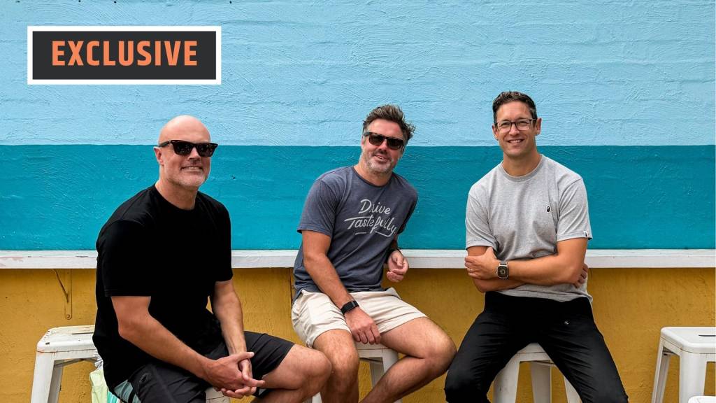 Extraordinary Money founders Anson Parker, Sam Mendelsohn and Pete Johnson after announcing a $4 million pre-seed raise for their AI-native fintech startup