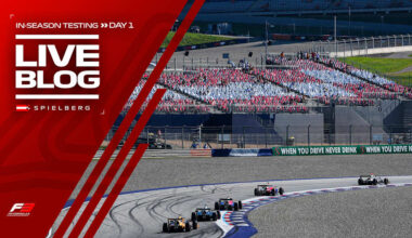 AS IT HAPPENED: Follow the action from Spielberg Day 1 in-season testing