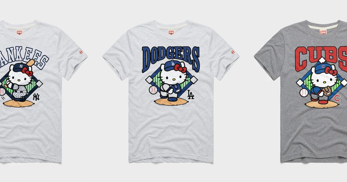 Hello Kitty, MLB drop licensed apparel collection
