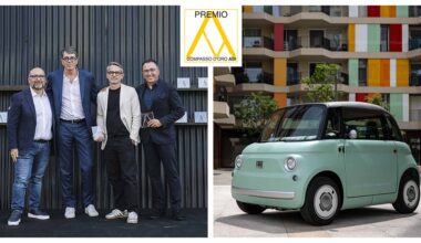 THE FIAT TOPOLINO WINS THE ADI COMPASSO D'ORO
