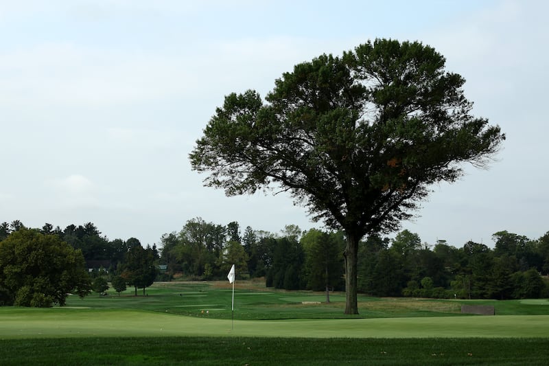 A general view of Aronimink Golf Club. Photograph: Tim Nwachukwu/Getty