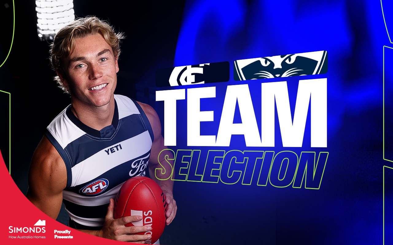 AFL Team Selection | One Change for Friday Night Football