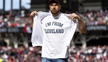 Chiefs star Travis Kelce buys ownership stake in hometown Cleveland Guardians: Source