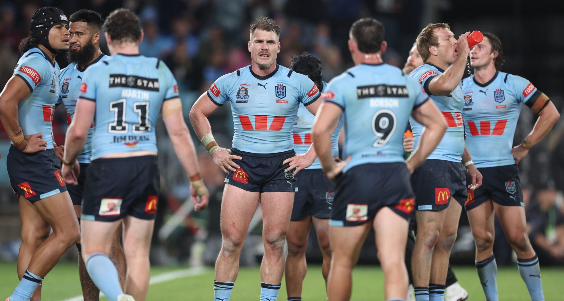 NSW Blues players weigh in on Abdo exit and speed of the game