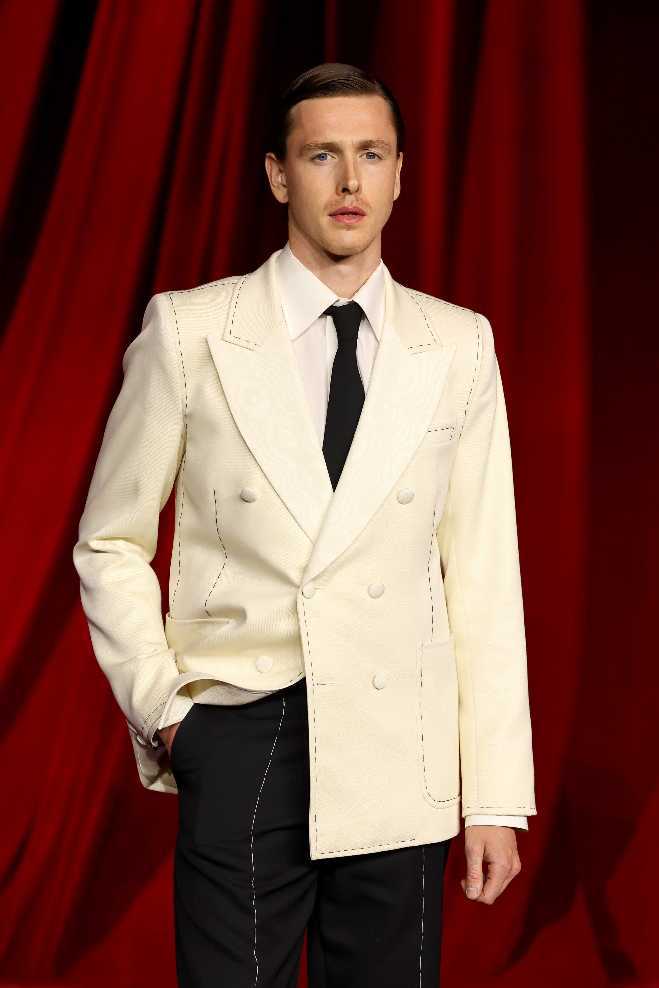 Harris Dickinson in October 2024