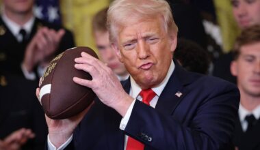 President Trump criticizes NFL media deal amid DOJ investigation