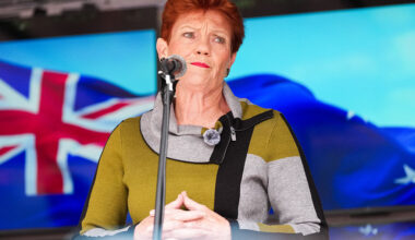 One Nation leader Pauline Hanson has capitalised on the decline of Australia’s centre-right. Credit: Getty