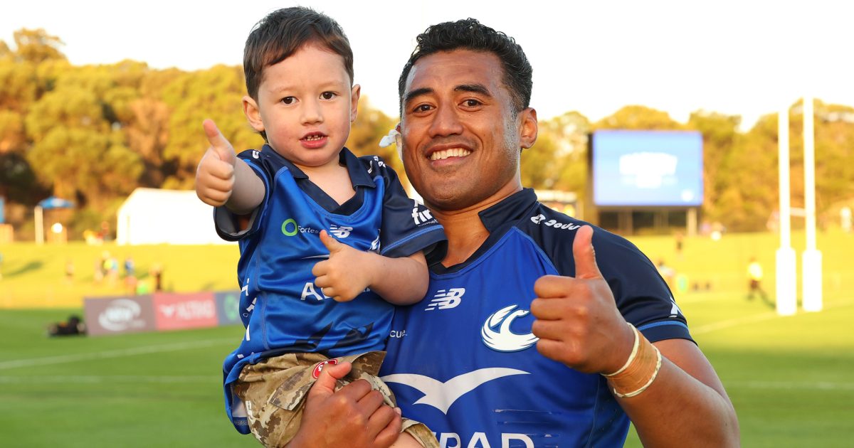 Sef Fa’agase re-signs with Western Force ahead of 100th Super Rugby cap