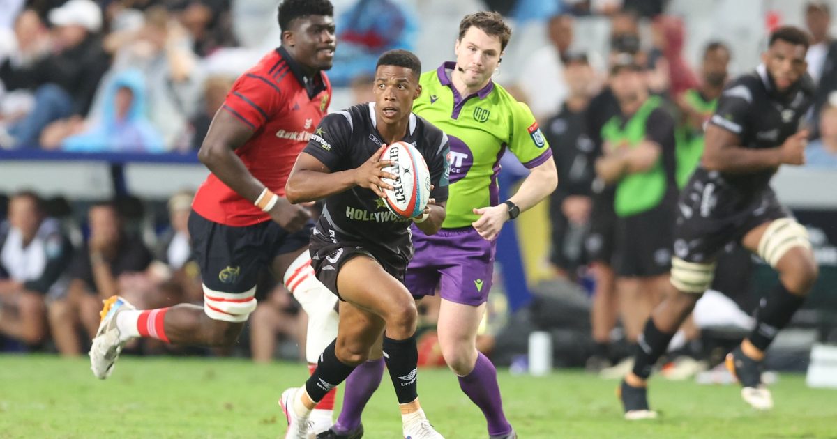 Sharks replace Grant Williams with another Springbok