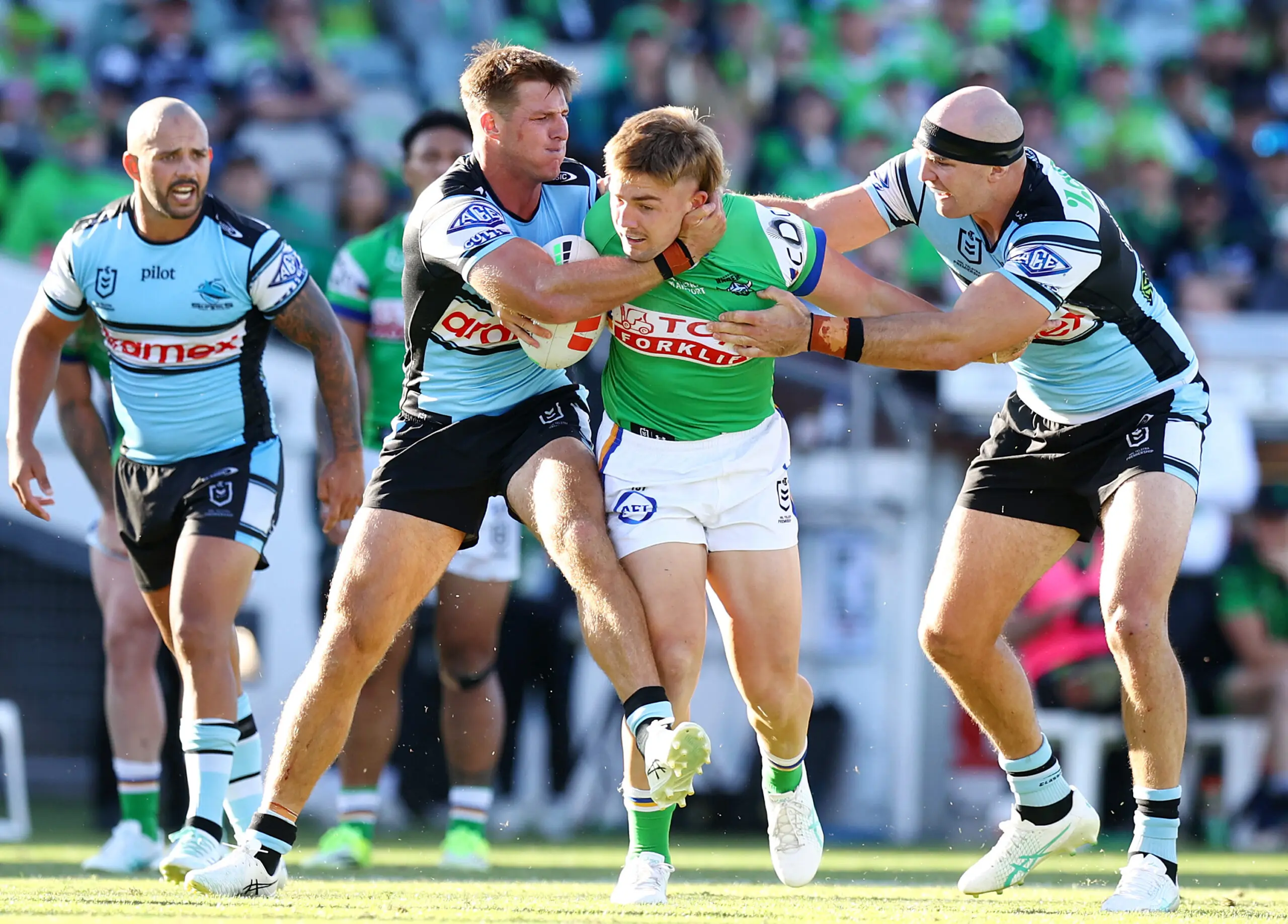 NRL Rd 4 – Raiders v Sharks