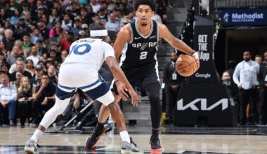 Dylan Harper, 20-year-old rising star, is making Spurs’ future look even brighter