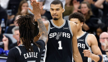Victor Wembanyama, young Spurs continue to learn playoff lessons