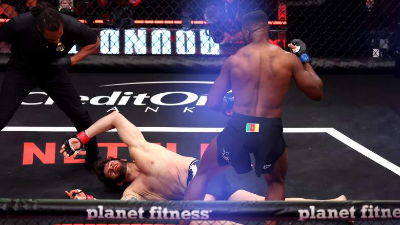 Francis Ngannou Philipe Lins MVP MMA