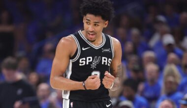 First, Dylan Harper became a Spurs starter. Then he joined some playoff luminaries