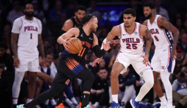 Sixers' Joel Embiid (ankle, hip) out for Game 2 vs. Knicks