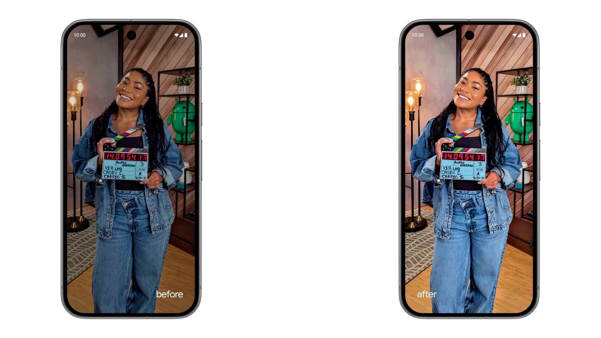 google android 17 instagram smart enhance comparison