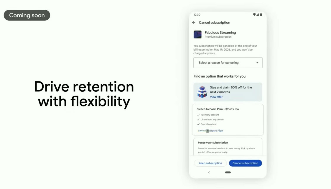 Google Play Store cancel subscription offers 1 Google Play Store cancel subscription offers 1
