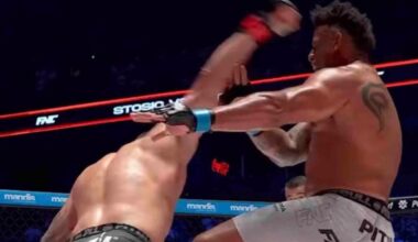 Greg Hardy brutally knocked out by UFC veteran Darko Stosic despite 52-pound weight advantage