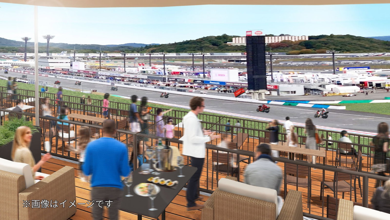 Motegi to transform quake-damaged oval into spectator areas