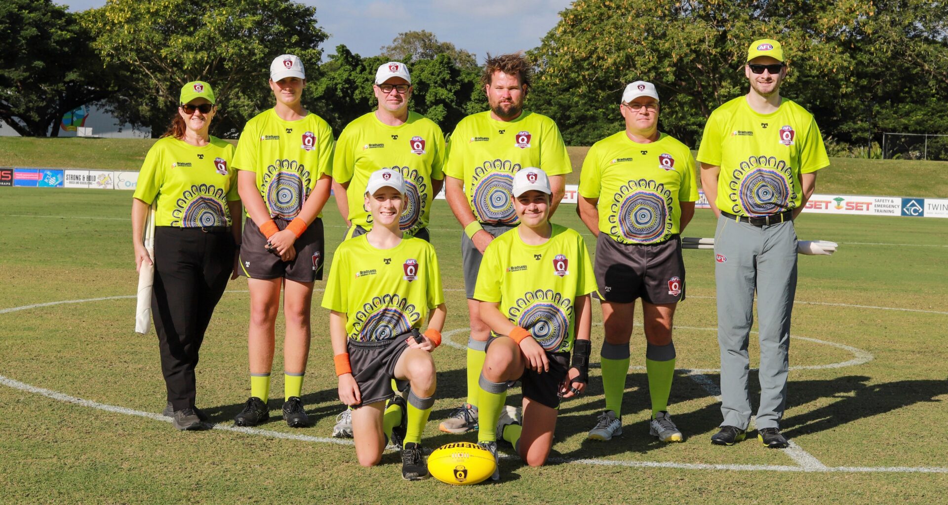 Townsville Shines with Bespoke Indigenous Umpire Uniforms