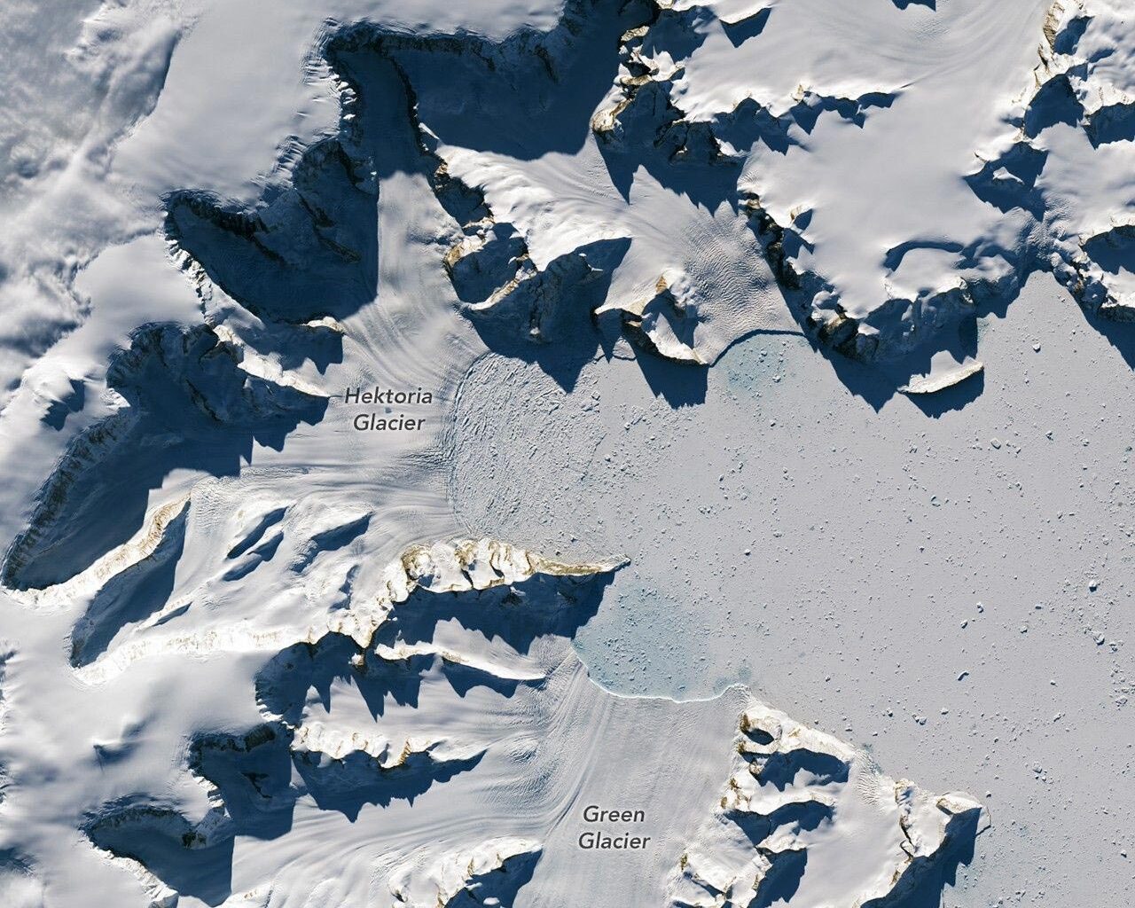 Hektoria Glacier October 2022