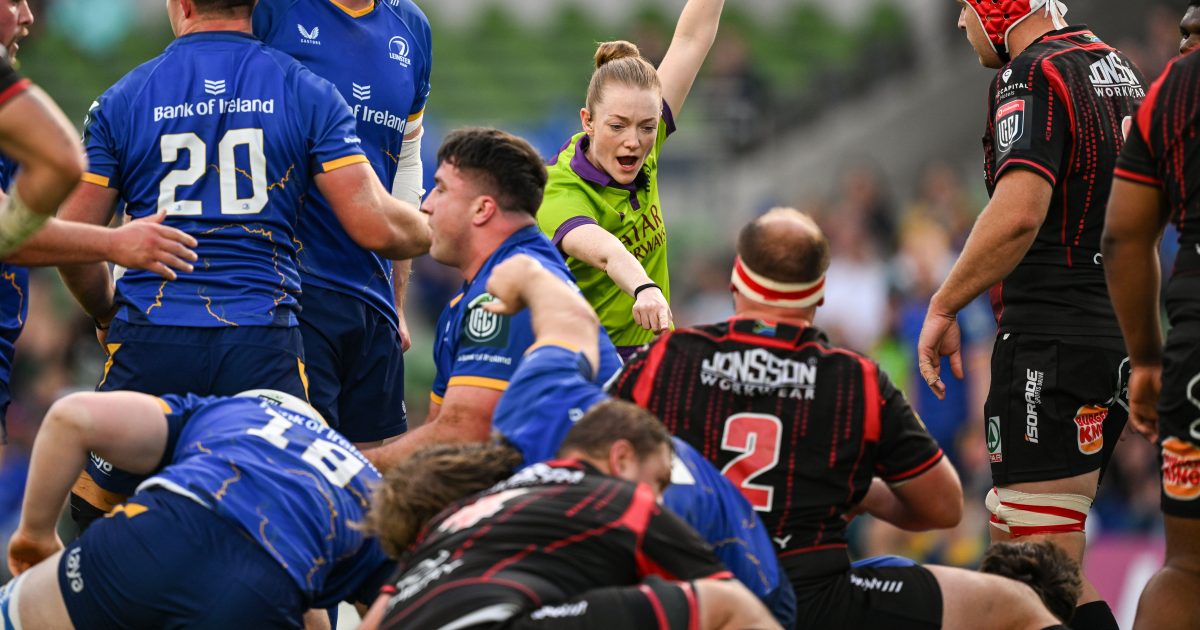 Groundbreaking ref Hollie Davidson in contention for another career 'first'