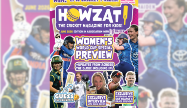 Howzat launch new children's cricket magazine