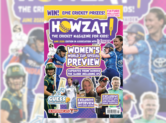 Howzat launch new children's cricket magazine