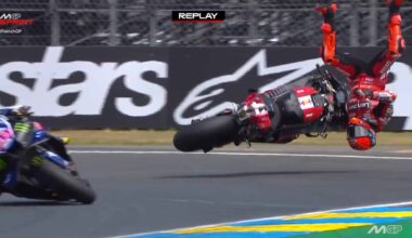 Le Mans MotoGP: Martin ascends, Márquez descends