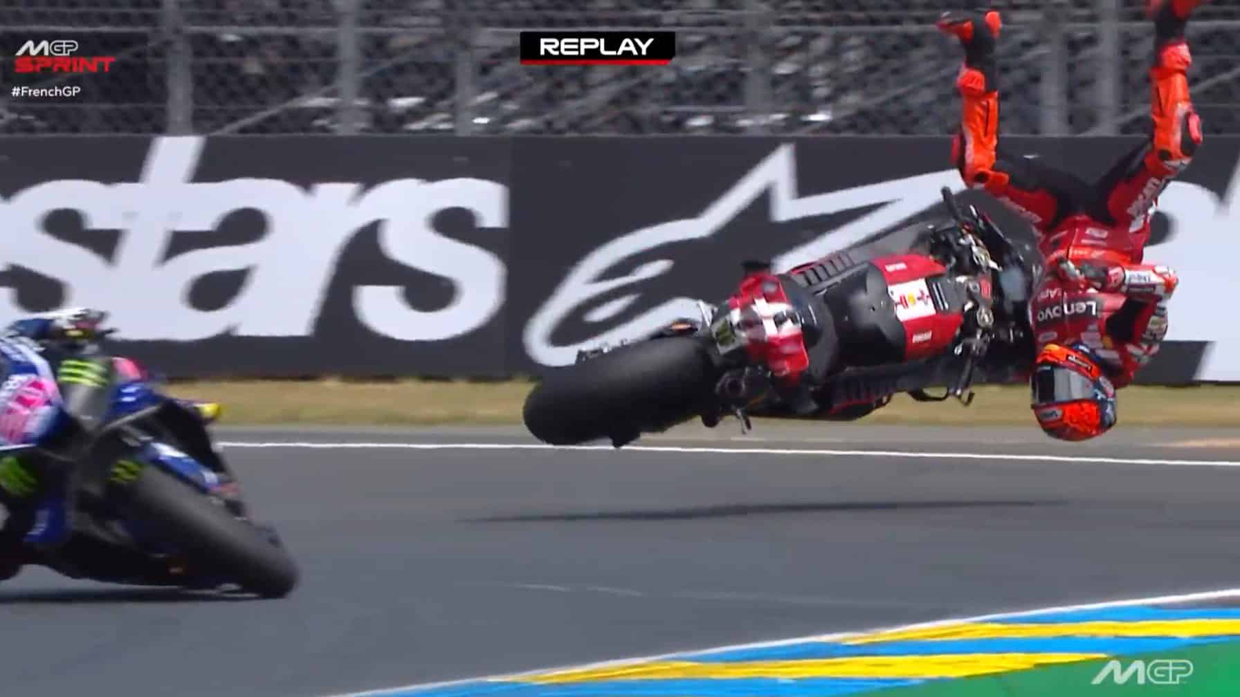 Le Mans MotoGP: Martin ascends, Márquez descends