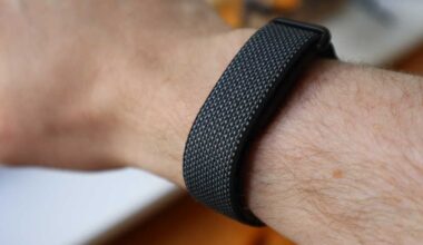 Fitbit Air worn on wrist