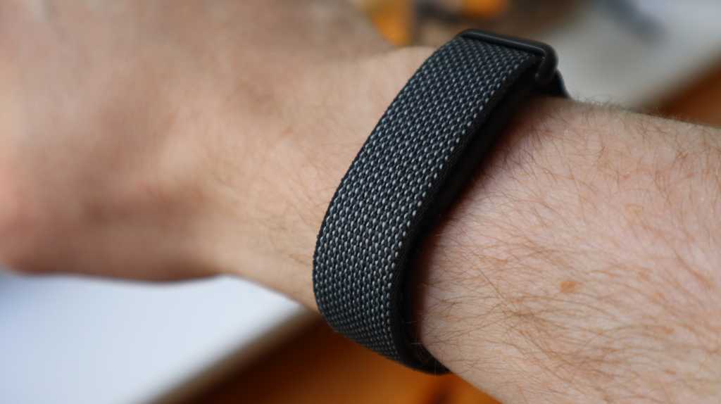 Fitbit Air worn on wrist
