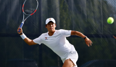 Jangjun Kim's remarkable success story helped punch Virginia's tennis ticket to Athens