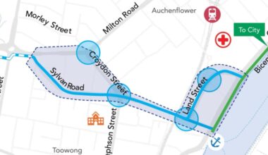 Brisbane: Final plans for Toowong’s missing link