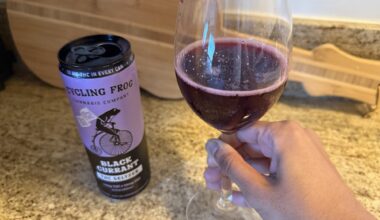 Cycling Frog Black Currant THC Seltzer Review