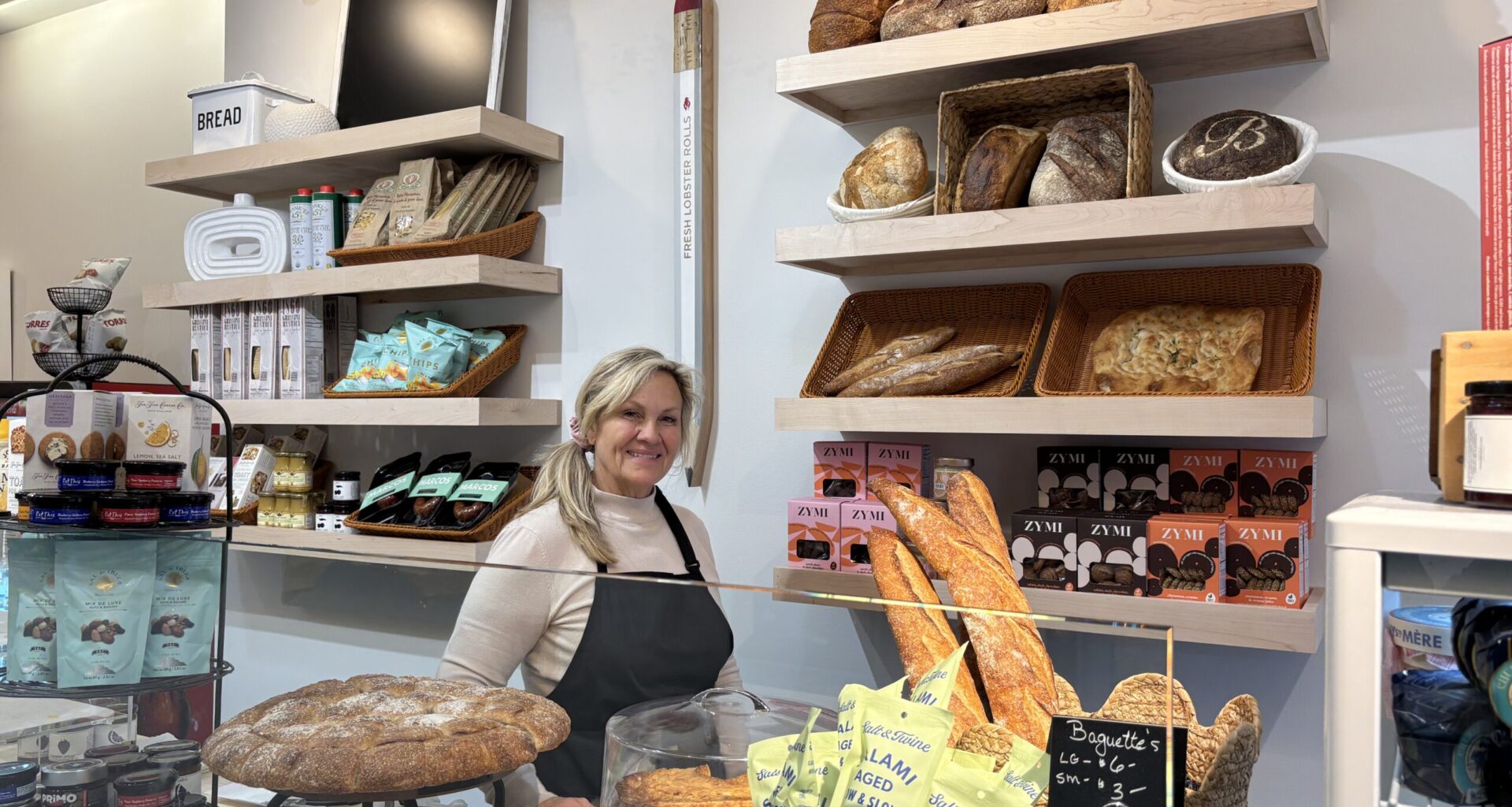 Fine art and fancy loaves in a new Greenport gallery café