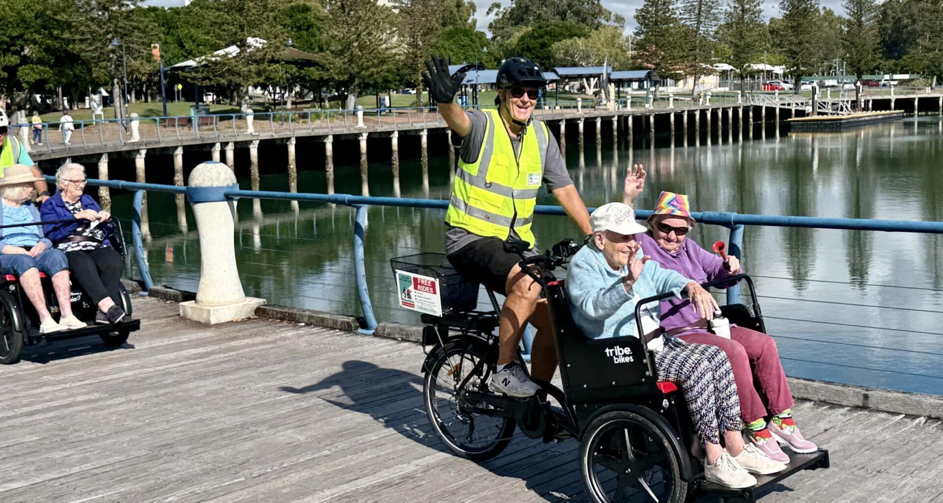 Turning rubbish into rides on Brisbane's bayside