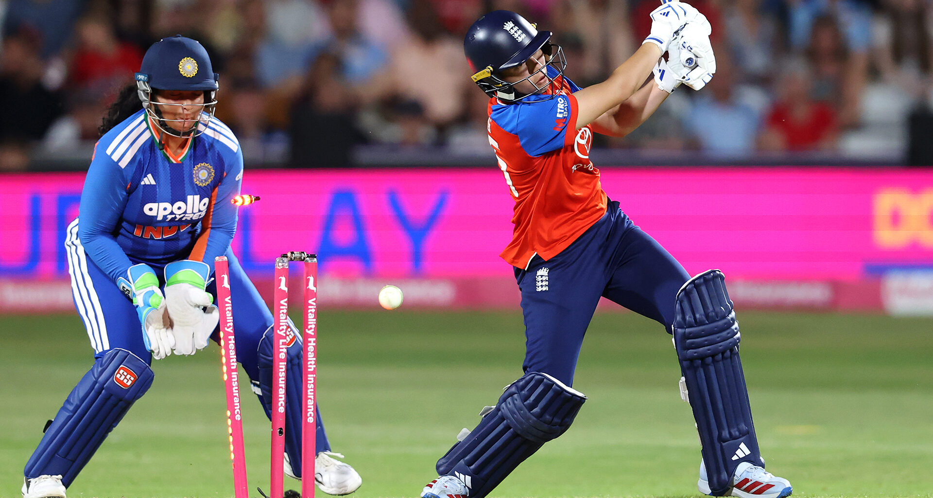 India top England in pre-World Cup T20 series opener