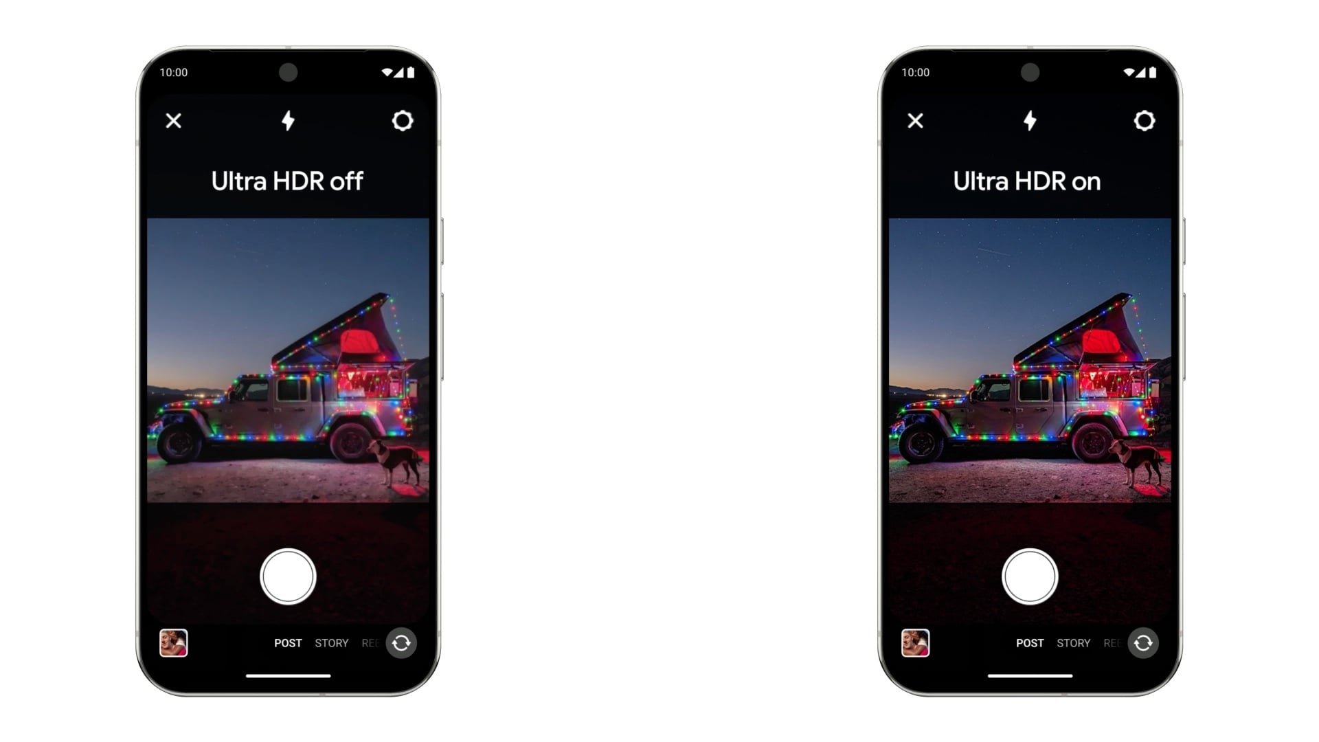 instagram android 17 ultra hdr comparison