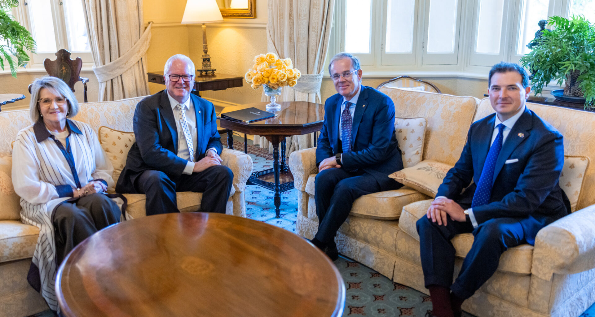 Ambassador of Italy in Australia visits Government House