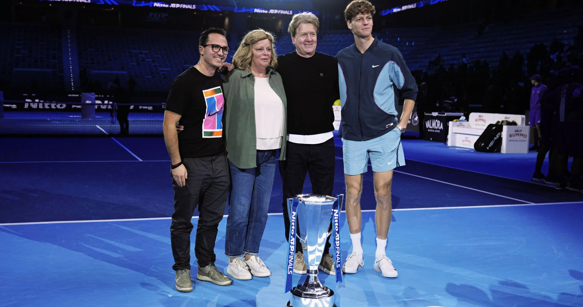 Jannik Sinner's family, Turin | © AP Photo/Antonio Calanni / AP